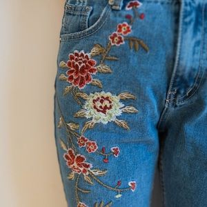 Top Trends Embroidered Jeans